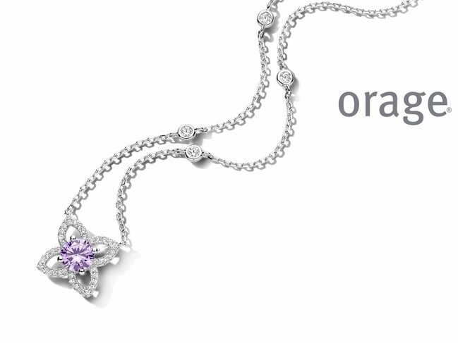 Orage | Collier | Argent | Oxyde de Zirconium | BB029 Orage | Collier | Argent | Oxyde de Zirconium | BB029