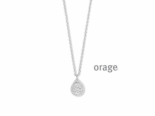 Orage | Collier | Argent | Oxyde de Zirconium | BB084 Orage | Collier | Argent | Oxyde de Zirconium | BB084