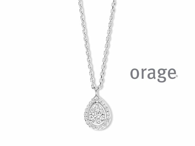 Orage | Collier | Argent | Oxyde de Zirconium | BB084 Orage | Collier | Argent | Oxyde de Zirconium | BB084