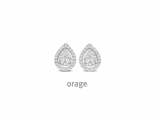 Orage | Boucles d'Oreilles | Argent | Oxyde de Zirconium | BB085 Orage | Boucles d'Oreilles | Argent | Oxyde de Zirconium | BB085