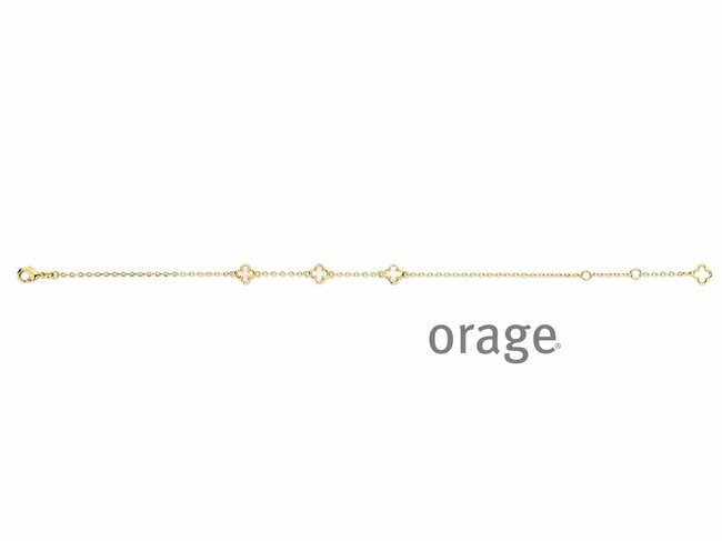 Orage | Bracelet | Plaqué Or | Trèfle Nacre | BB149 Orage | Bracelet | Plaqué Or | Trèfle Nacre | BB149