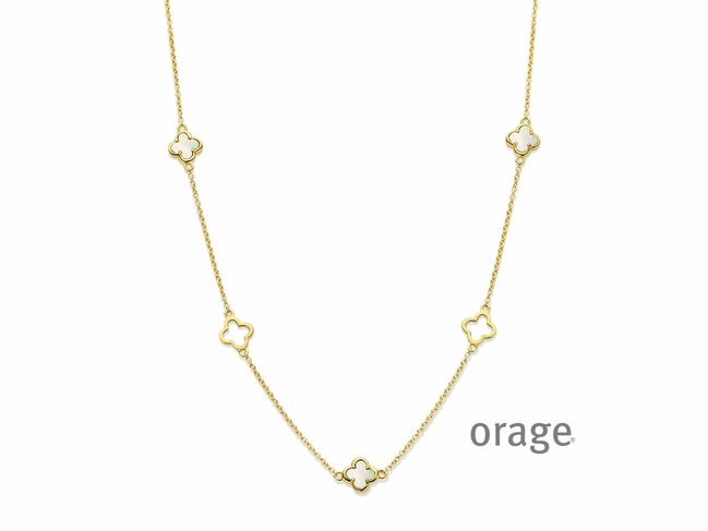 Orage | Collier | Plaqué Or | Nacre | BB150 Orage | Collier | Plaqué Or | Nacre | BB150