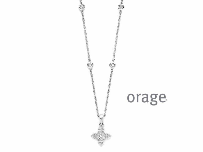 Orage | Collier | Argent | Oxyde de Zirconium | BB173 Orage | Collier | Argent | Oxyde de Zirconium | BB173