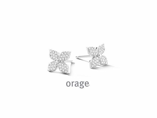 Orage | Boucles d'Oreilles | Argent | Oxyde de Zirconium | BB175 Orage | Boucles d'Oreilles | Argent | Oxyde de Zirconium | BB175