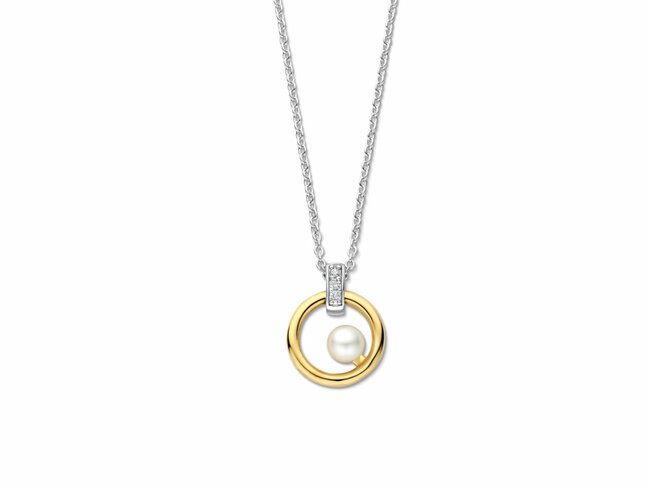 Naiomy Silver | Collier | Argent | Plaqué Or | Oxyde de Zirconium | N5P67 Naiomy Silver | Collier | Argent | Plaqué Or | Oxyde de Zirconium | N5P67