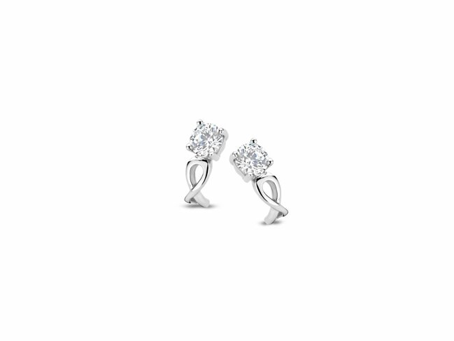 Naiomy Silver | Boucles d'oreilles  | Argent | Oxyde de Zirconium | N5N56 Naiomy Silver | Boucles d'oreilles  | Argent | Oxyde de Zirconium | N5N56