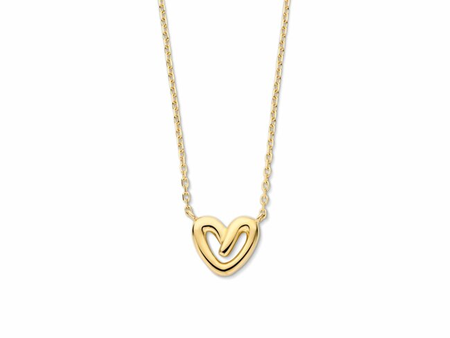 Naiomy Silver | Collier | Plaqué Or | Coeur | N5Q64 Naiomy Silver | Collier | Plaqué Or | Coeur | N5Q64