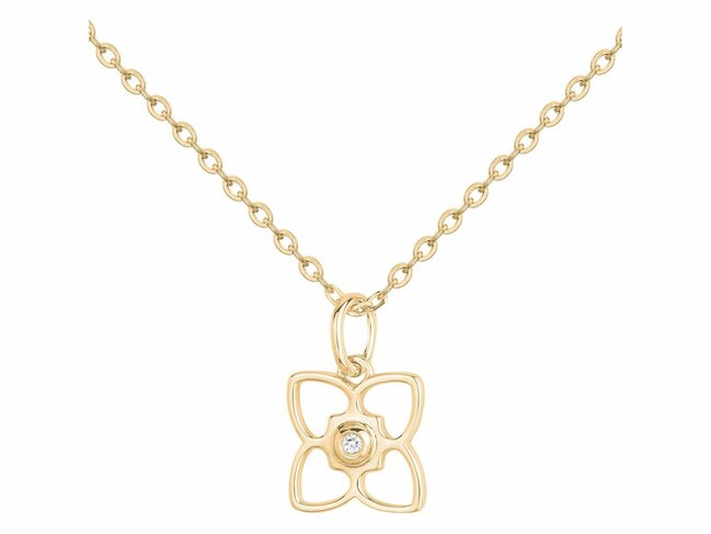 La Garçonne Diamant | Collier | Plaqué Or | Diamant 0.015ct | 26700078 La Garçonne Diamant | Collier | Plaqué Or | Diamant 0.015ct | 26700078