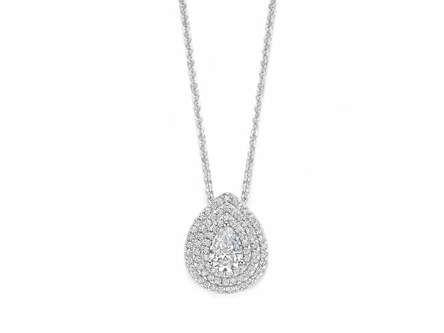 Naiomy Silver | Collier| Argent | Oxyde de Zirconium | N5K56 Naiomy Silver | Collier| Argent | Oxyde de Zirconium | N5K56
