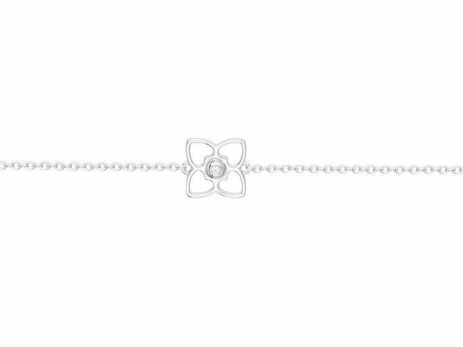 La Garçonne Diamant | Bracelet | Argent | Diamant 0.015ct | 20300048