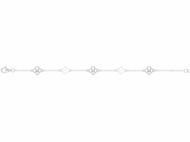 La Garçonne Diamant | Bracelet | Argent | Diamant 0.015ct | 20300049