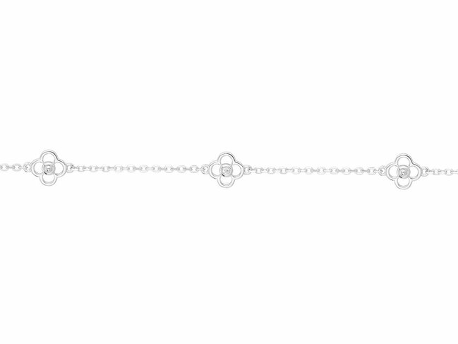 La Garçonne Diamant | Bracelet | Argent | Diamant 0.015ct | 20300050