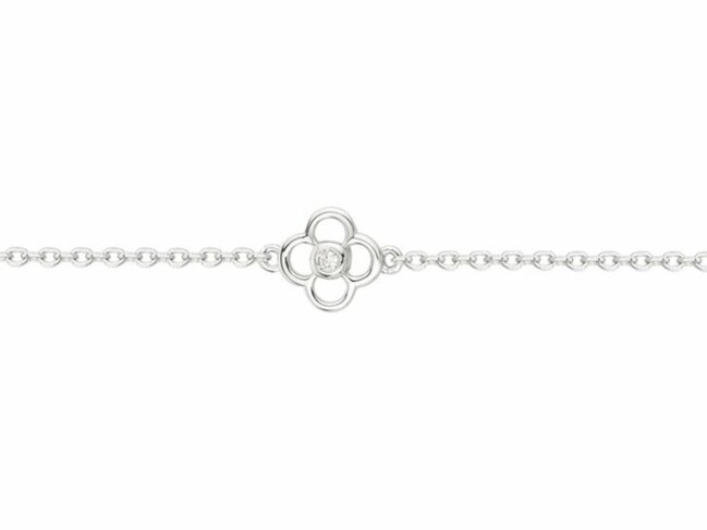 La Garçonne Diamant | Bracelet | Argent | Diamant 0.015ct | 20300046
