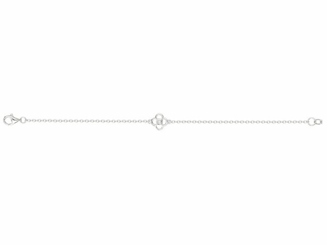 La Garçonne Diamant | Bracelet | Argent | Diamant 0.015ct | 20300046