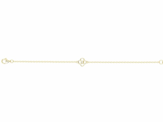 La Garçonne Diamant | Bracelet | Plaqué Or | Diamant 0.015ct | 26300045
