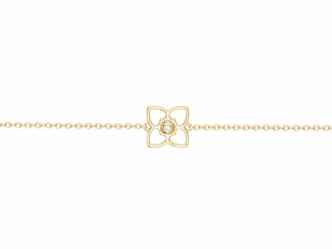 La Garçonne Diamant | Bracelet | Plaqué Or | Diamant 0.015ct | 26300047