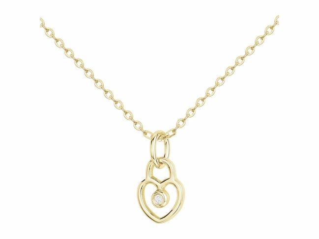 La Garçonne Diamant | Collier | Plaqué Or | Diamant 0.015ct | 26700075 La Garçonne Diamant | Collier | Plaqué Or | Diamant 0.015ct | 26700075