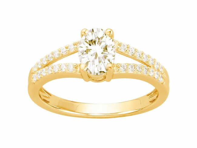 Loumya Silver | Bague | Plaqué Or | Oxyde de Zirconium | 76100150