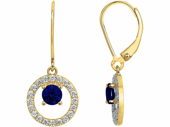 Loumya Silver | Boucles d'Oreilles | Plaqué Or | Oxyde de Zirconium | 76400417