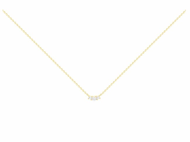 Loumya Silver | Collier | Plaqué Or | Oxyde de Zirconium | 76700073 Loumya Silver | Collier | Plaqué Or | Oxyde de Zirconium | 76700073