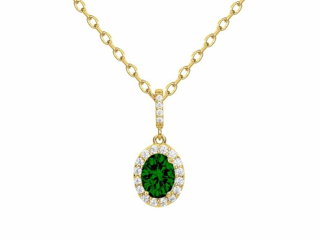 Loumya Silver | Collier | Plaqué Or | Oxyde de Zirconium | 76700217 Loumya Silver | Collier | Plaqué Or | Oxyde de Zirconium | 76700217