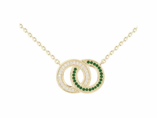 Loumya Silver | Collier | Plaqué Or | Oxyde de Zirconium | 76700401 Loumya Silver | Collier | Plaqué Or | Oxyde de Zirconium | 76700401