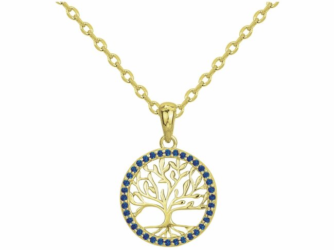 Loumya Silver | Collier | Plaqué Or | Oxyde de Zirconium | ø14mm | 76700331 Loumya Silver | Collier | Plaqué Or | Oxyde de Zirconium | ø14mm | 76700331