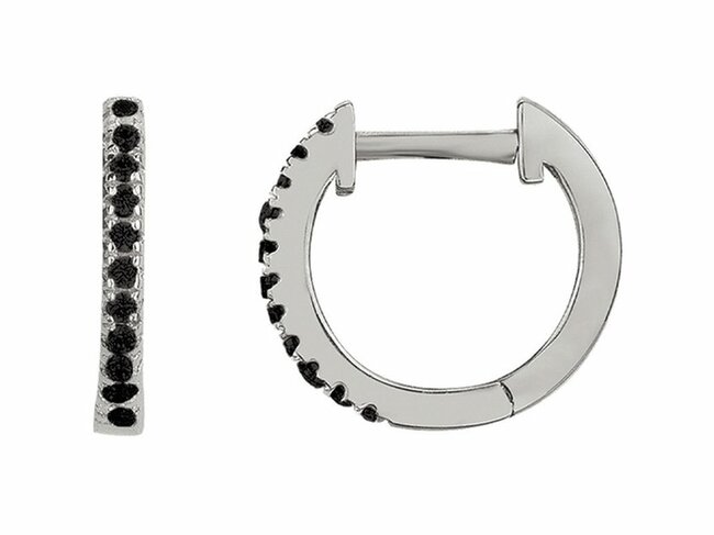 Loumya Silver | Boucles d'Oreilles | Créolles | Argent | Oxyde de Zirconium |12mm| 70400793 Loumya Silver | Boucles d'Oreilles | Créolles | Argent | Oxyde de Zirconium |12mm| 70400793