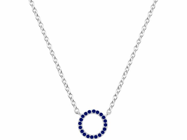 Loumya Silver | Collier | Argent | Oxyde de Zirconium | Bleu | 70701116 Loumya Silver | Collier | Argent | Oxyde de Zirconium | Bleu | 70701116