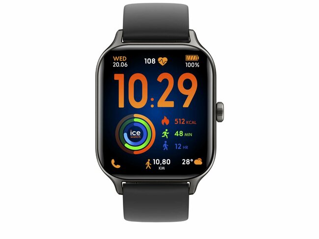 Ice-Watch | Ice Fit | RT 3.0 | Black | Black | Amoled 1.97 | GPS | 40x55mm | 025279