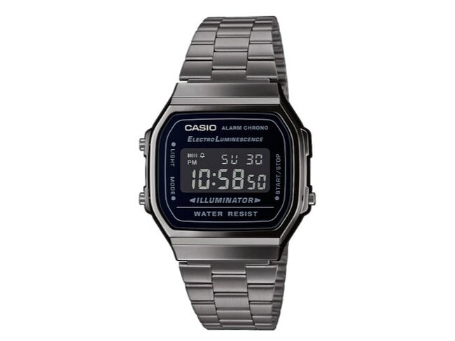 Casio | Mixte | Quartz | Digitale | Vintage | A168WEGG-1BEF