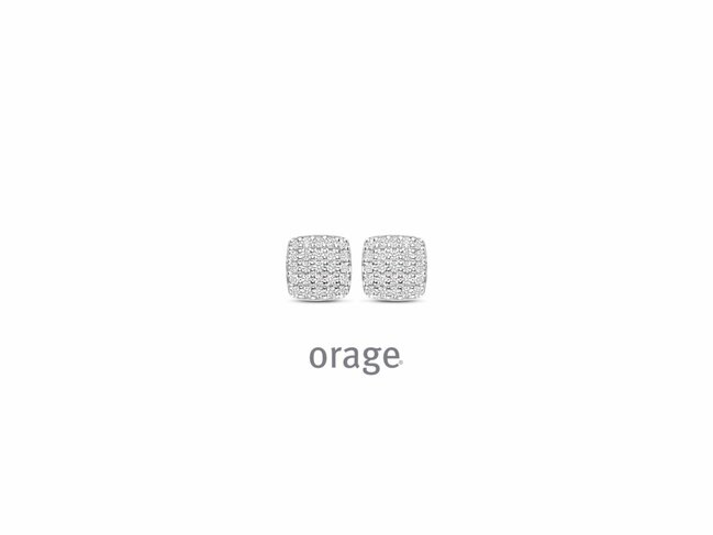 Orage | Boucles d'Oreilles | Argent | Oxyde de Zirconium | BB139