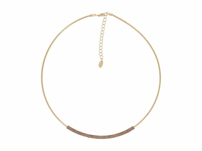 Pesavento | Collier | Plaqué Or  | Polvere Jaune | WPSCG155