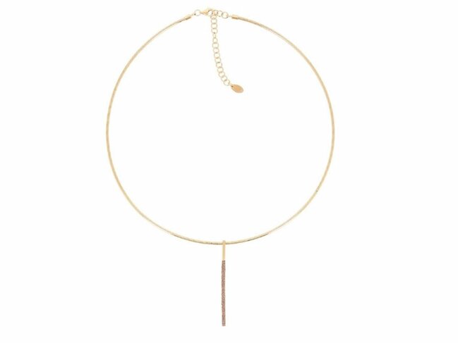 Pesavento | Collier | Plaqué Or | Polvere Jaune | WPSCG171
