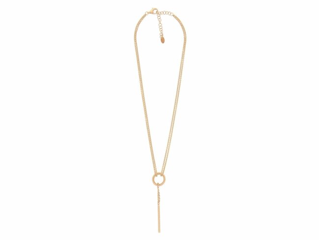 Loumya Silver | Collier | Pixel | Plaqué Or | WPXLE189