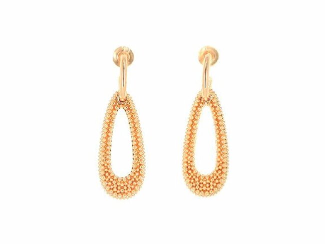 Pesavento | Boucles d'Oreilles | Pixel | Plaqué Or | WPXLO194