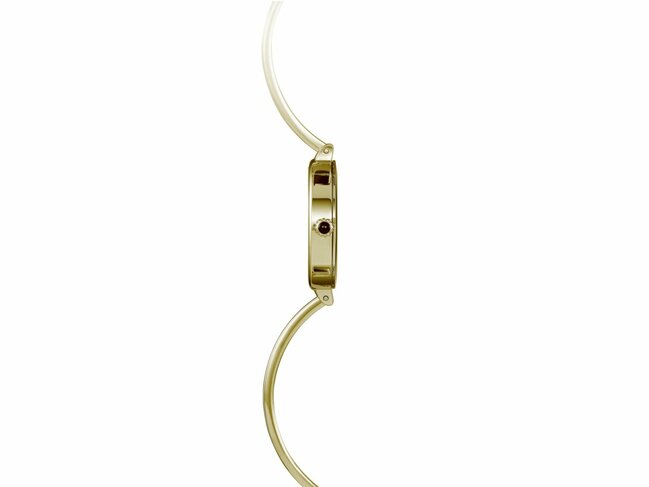 Michel Herbelin | Femme | Quartz | Fil | PVD Doré | Blanc | 17206BP11