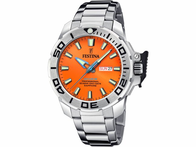 Festina | Homme | Quartz | Coffret | Orange | Edition Spéciale | F20665/5