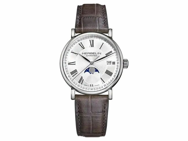 Michel Herbelin | Homme | Quartz | Inspiration | Automatique | Phase de Lune | 38mm |2847AP08