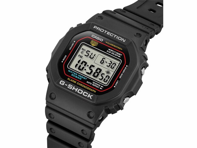 Casio | Homme | Quartz Digitale | G-Shock | 48.9x42.8mm | DW-5600RL-1ER