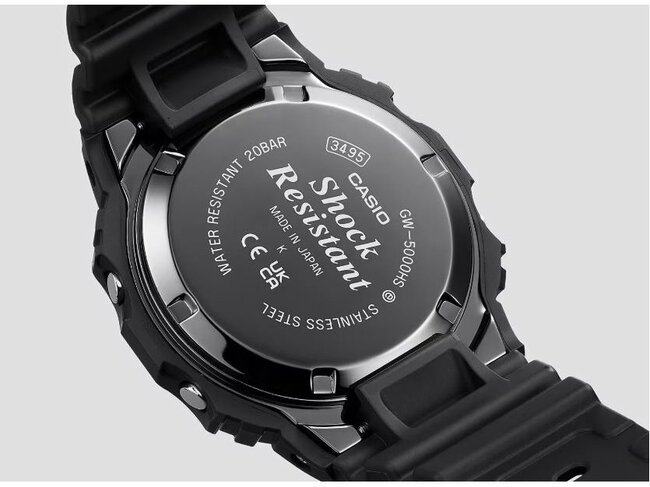 Casio | Homme | Quartz | Digitale | Solar |Radio Controlée | 48.9mm | GW-5000HS-1ER