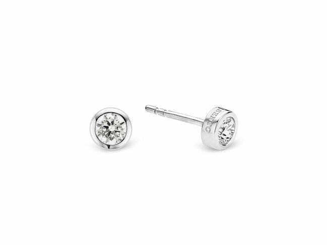 Ti Sento | Boucles d'Oreilles | Argent | Oxyde de Zirconium | 5mm | 7597ZI