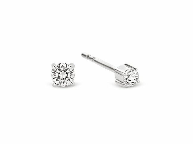 Ti Sento | Boucles D'Oreilles | Argent | Oxyde De Zirconium | 4mm | 7790ZI