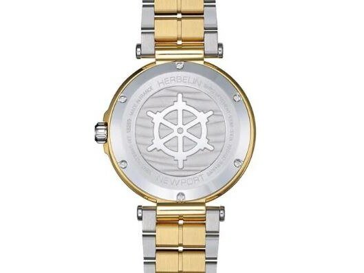 Michel Herbelin | Femme | Quartz | Newport | Acier Inoxydable | Bicolore | 35mm | 18289BT1N12