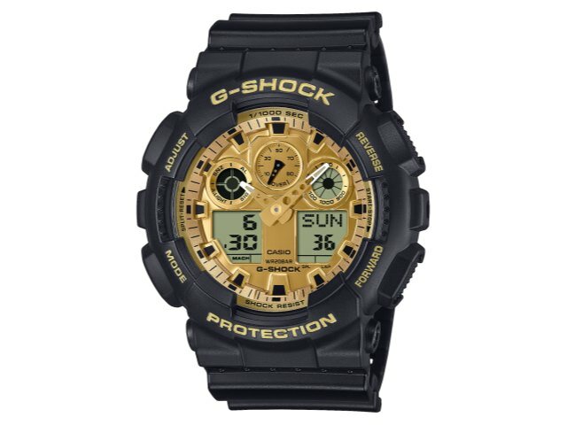 Casio | Homme | Analogique/Digitale | G-Shock | GA-100GGB-1A9ER