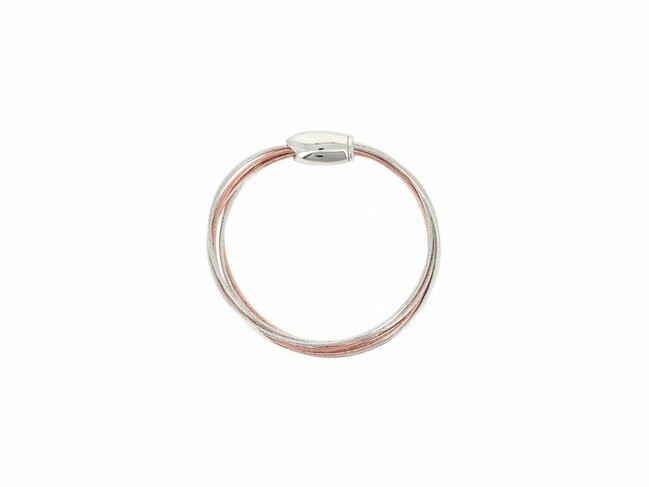 Pesavento | Bracelet | Argent | Bicolore Rosé | WDNAB133