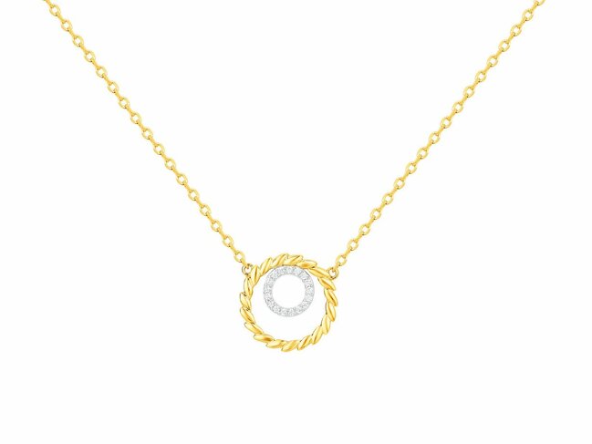 Loumya Silver | Collier | Plaqué Or | Oxyde de Zirconium | 76700101BJ