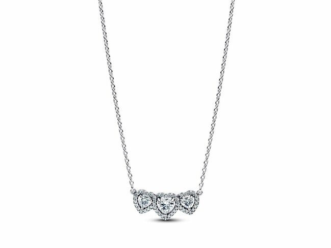 Pandora | Collier | Trilogie de Coeurs Halo | 394412C01