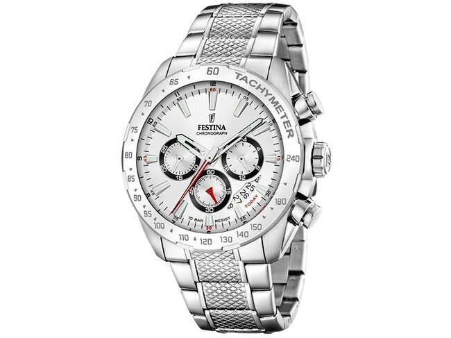 Festina | Homme | Quartz | Chrono | Argenté | F20668/1