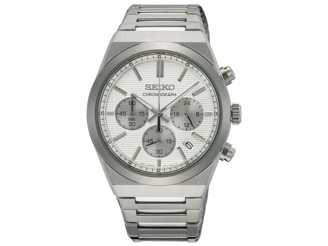 Seiko | Homme | Quartz | Chrono | Acier Inoxydable | 40mm | SSB451P1